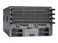 Cisco Nexus 9504 - Prepínač - prúdenie vzduchu spredu dozadu - možnosť montáže do rozvádzača