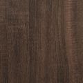 vidaXL Konzolový stolík hnedý dub 100x32x75 cm kompozitné drevo