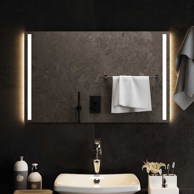 vidaXL LED kúpeľňové zrkadlo 80x50 cm