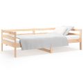 vidaXL Denná posteľ s matracom 80x200 cm masívna borovica