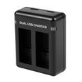 Dvojslotová nabíjačka Puluz PU919B pre GoPro Hero 11 / Hero 10 / Hero 9