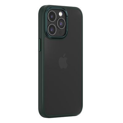 Puzdro Comma Joy Elegant pre iPhone 15 Plus tmavozelená