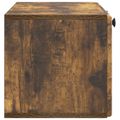 vidaXL Nástenná TV skrinka 78,5 x 31 x 30 cm Dymový dub