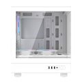Počítačová skriňa Darkflash DB330M + 3 ventilátory (biela)
