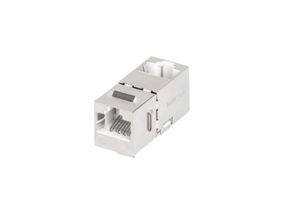 Priechodový konektor keystone rj45->rj45 CAT.6 ftp 90 lanberg