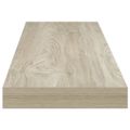 vidaXL Plávajúca nástenná polica, dubová 90x23,5x3,8 cm, MDF