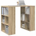 vidaXL Stôl Sonoma dub Kompozitné drevo 90 x 50 x 75 cm