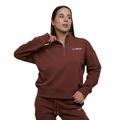 Dámska mikina 1/2 Zip Agile Root - GymBeam, veľkosť XS, veľkosť oblečenia XS