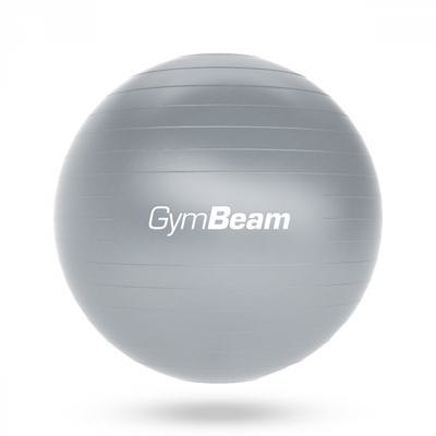 Fitlopta FitBall 65 cm - GymBeam, sivá