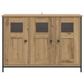 vidaXL Servírovacia skriňa Dub artisan 100 x 35 x 70 cm