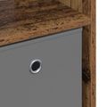 vidaXL Servírovacia skriňa Staré drevo 102 x 31 x 99,5 cm