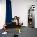 Jednoručná / obojručná variabilná činka / kettlebell HMS SGR18 PRO SET 2v1 40 kg