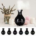 Aroma difuzér Bloom čierny lesk 200 ml SIXTOL