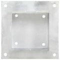 vidaXL Kotvy na stĺpiky 4 ks 141 mm galvanizovaný kov