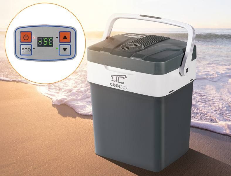 Autochladnička s funkciou ohrevu LTC LTC5005, 32 l, display, USB, sivá Autochladnička s funkcí ohřevu  LTC LTC5005, 32 l, display, USB, šedá
