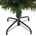vidaXL Umelý vianočný stromček Zelená 180 cm PVC, oceľ a plast