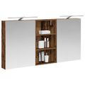 vidaXL Set kabinetov do kúpeľne 3 ks 140 x 14,5 x 70 cm