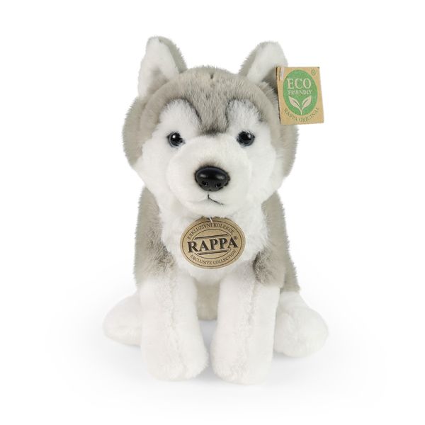 Plyšový pes husky 23 cm ECO-FRIENDLY SOFT
