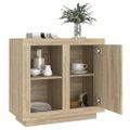 vidaXL Komoda hnedý dub sonoma 80x40x75 cm