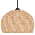 vidaXL Tienidlo na stropnú lampu Ø36x26 cm železo a papier