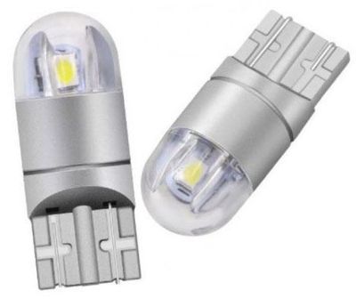 Žiarovka LED T10 12-24 V/1,5 W biela, 2x SMD3030