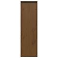 vidaXL Nástenné skrinky 2ks medovo-hnedé 30x30x100 cm masívna borovica