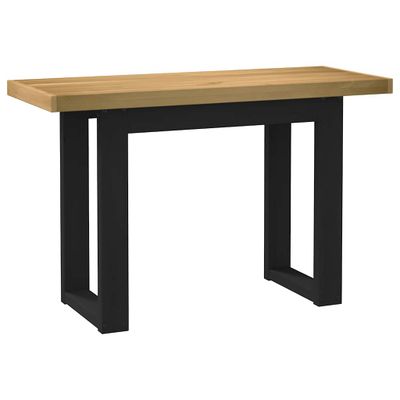 vidaXL Stôl NOAIN nohy v tvare U, 120x50x75 cm, borovicový masív