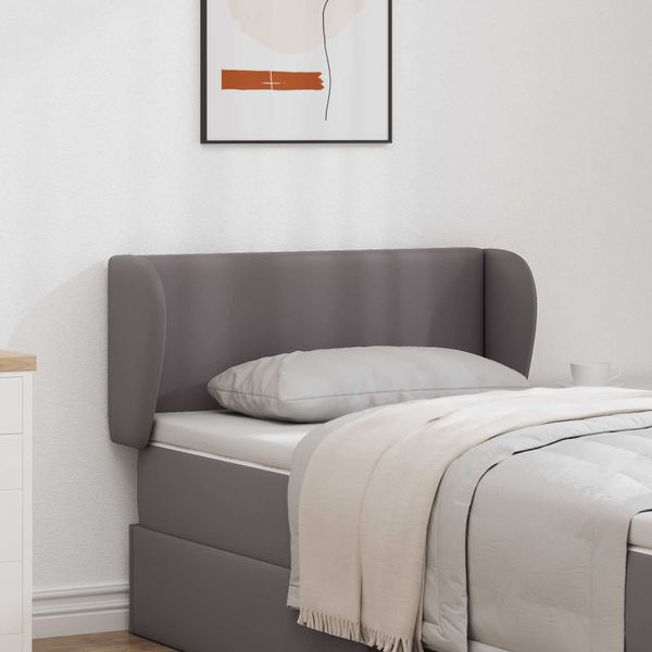 vidaXL Ušný čelník Tmavosivá 40 x 23 x 6 cm PVC