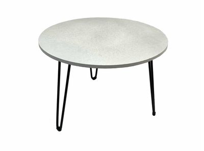 LC-L1-H-0 Luma Concrete Table – Light Grey, Smooth