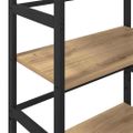 vidaXL Regál na knihy 3 úrovní 60 x 29,5 x 115 cm Kompozitné drevo