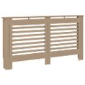 vidaXL Kryt na radiátor 152x19x81,5 cm, MDF