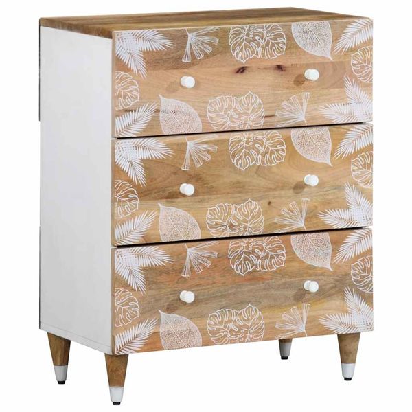 VidaXL Príborník 60x33,5x75 cm Masívne drevo Mango