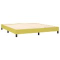 vidaXL Boxspring posteľ s matracom zelená 160x200 cm látka