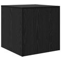 vidaXL Konferenčný stolík 3 ks Čierny dub 45 x 45 x 45 cm