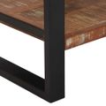 vidaXL Koncový stôl Viacfarebný 40 x 40 x 80 cm Masívne obnovené drevo