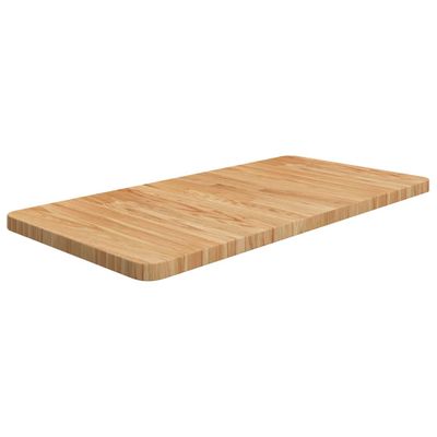 vidaXL Kúpeľňová doska bledohnedá 80x40x2,5 cm ošetrený masív