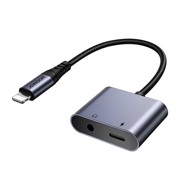 Audio adaptér Ugreen US211 Lightning na audio adaptér Mini Jack 3,5 mm 0,1 m (čierny)