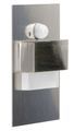 Zapustené schodiskové orientačné svietidlo ORNO TRACO LED OR-OS-6165LR3/N 12VDC, 1,5W, 30lm, 3000K, brúsená oceľ