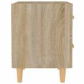 vidaXL Nočné stolíky 2 ks dub sonoma 40x35x47,5 cm