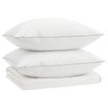vidaXL Súprava paplónu z 90% husacieho peria FULDA 3 ks 135 x 220 cm
