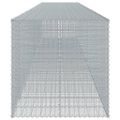 vidaXL Gabiónový kôš s krytom 1050x100x100 cm pozinkované železo