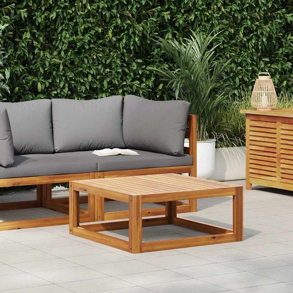 vidaXL Konferenčný stolík 68x68x29 cm akáciový masív