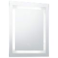 vidaXL Kúpeľňové zrkadlo s LED svetlom a dotykovým senzorom 60x80 cm