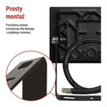 LED reflektor EMOS ZS2512 TAMBO, 10 W, 1000 l m, IP65, čierny