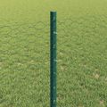 vidaXL Hexagonálny plot s stĺpom 100 x 0,8 m PVC potiahnutá oceľ