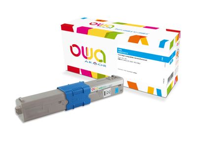 OWA Armor toner kompatibilný s OKI 44973511, 6000st, modrá/cyan