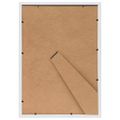 vidaXL Fotorámiky na stôl, koláž 5 ks, biele 15x21 cm, MDF