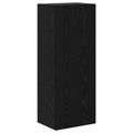 vidaXL TV nástenná skriňa 40,5 x 30 x 102 cm Čierny dub