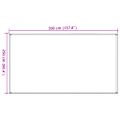 vidaXL Koberec do stanu 250x350 cm antracit