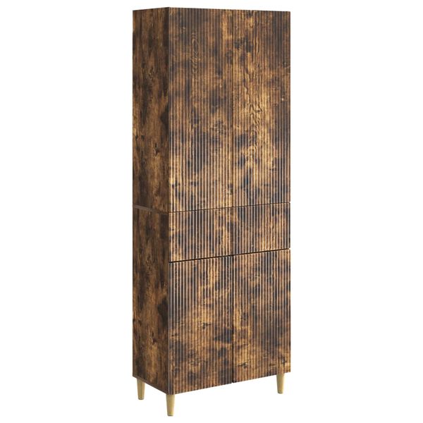 vidaXL Sada skríň 2 pcs 66 x 34,5 x 90 cm Kompozitné drevo